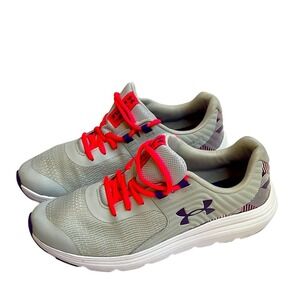 Under Armour Outhustle Print Light Gray‎ Sneakers Womens 8.5/7Y